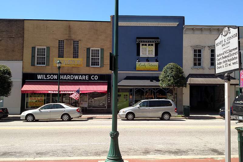 Available Properties in Downtown Wilson Commercial District