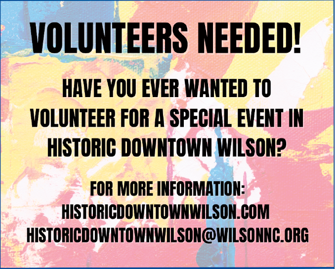 Volunteers needed for special events